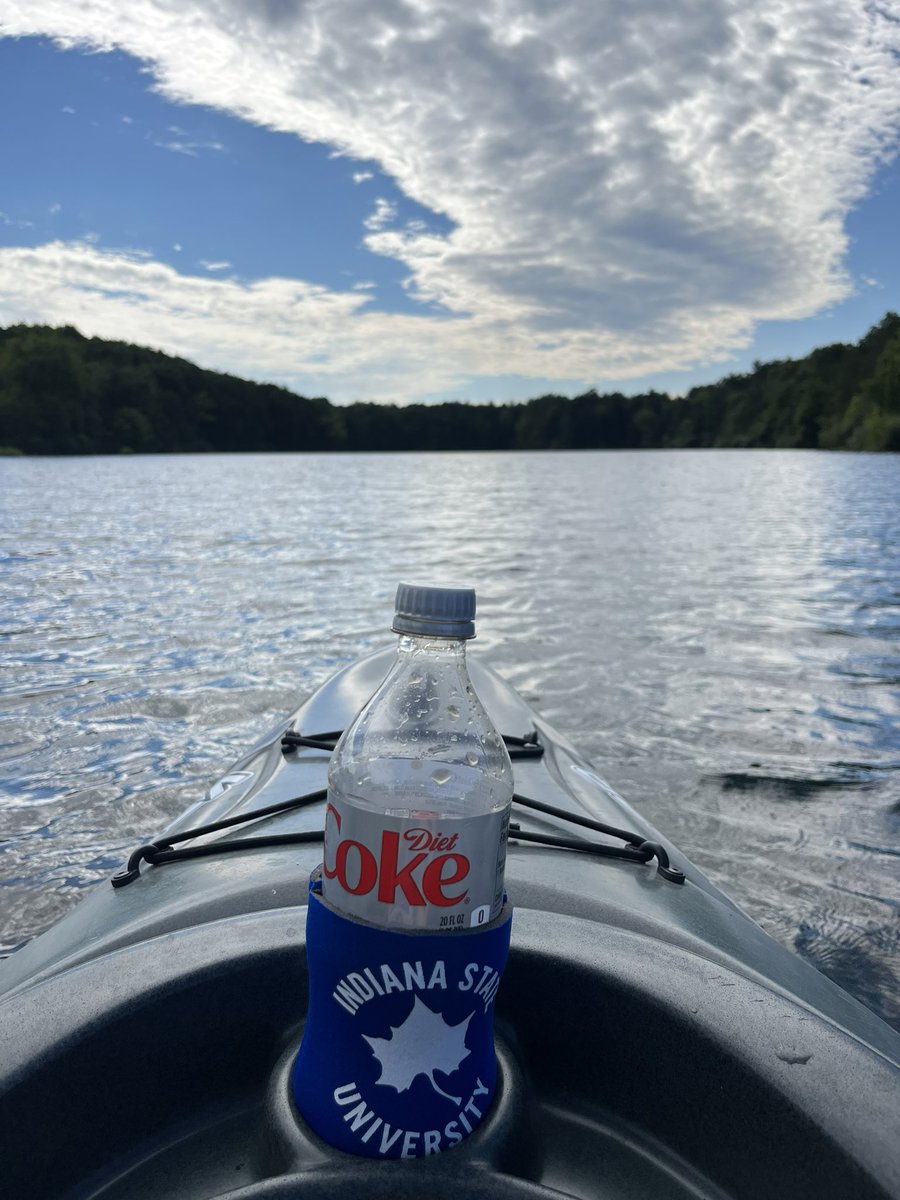 INDStateRex's tweet image. A few days on the water is the perfect way to refocus and regroup. Kayak Therapy!