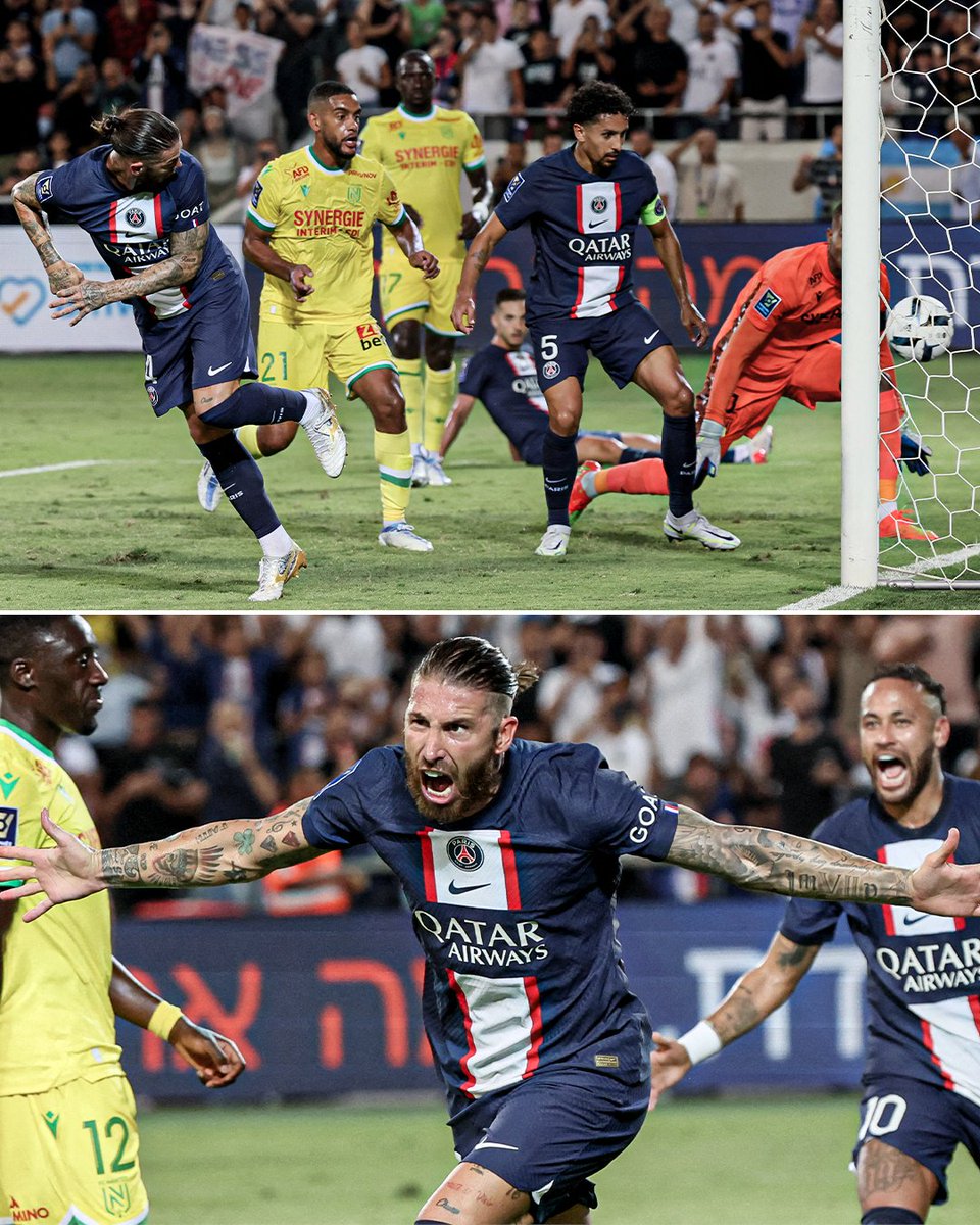 ESPNFC's tweet photo. Sergio Ramos with a backheel goal in the Trophee des Champions ๐ฅ
Not your average centre-back ๐ https://t.co/89ZFw5O00Q