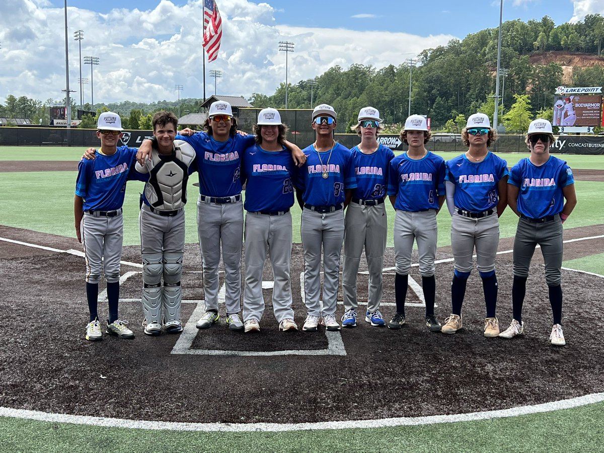 PrepBaseballFL's tweet photo. Thank you to our 13u and 14u Junior Future Gamers and their parents for a great weekend.

The boys competed and represented their state well.

#PBRJFG22 https://t.co/kn6fO7adgB