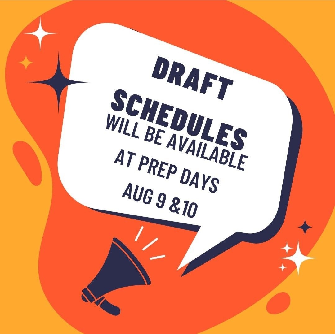 Attention Cougars! Please disregard 22-23 schedules in HAC. You can view accurate draft schedules during Prep Days, Aug. 9th & 10th. We're happy to visit with you & answer any questions at Prep Days. 🐾😊 @NISDClark @Clarkpub @clarkhsart @ClarkTxLib @TCClarkAVID @NISDClarkGT