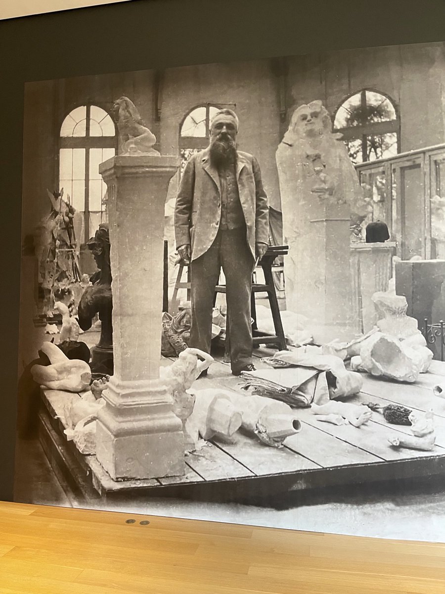 kimswidler's tweet photo. Great Rodin in the United States exhibit at the Clark Art Institute ⁦@the_clark⁩  #williamstownma #art #sculpture #patron #rodin https://t.co/lWRnOkXRRq
