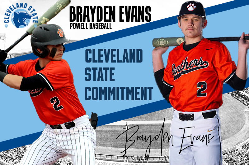 Congratulations to Brayden Evans on his commitment to 
<a href="/CSCC_BSB/">Cleveland State ⚾️</a>! Evans was a three-year starter at shortstop for the Panthers and helped lead Powell to its first TSSAA State Tournament since 1981 in his senior campaign.