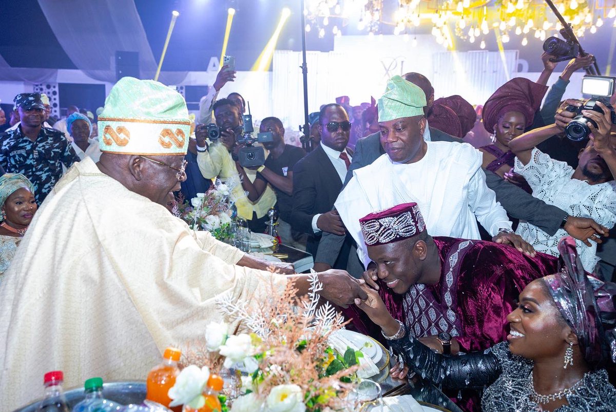 officialABAT's tweet photo. Today, at the Traditional Wedding of Maryam Alausa and Ridwan Faniyi https://t.co/j9UxbfmzdM