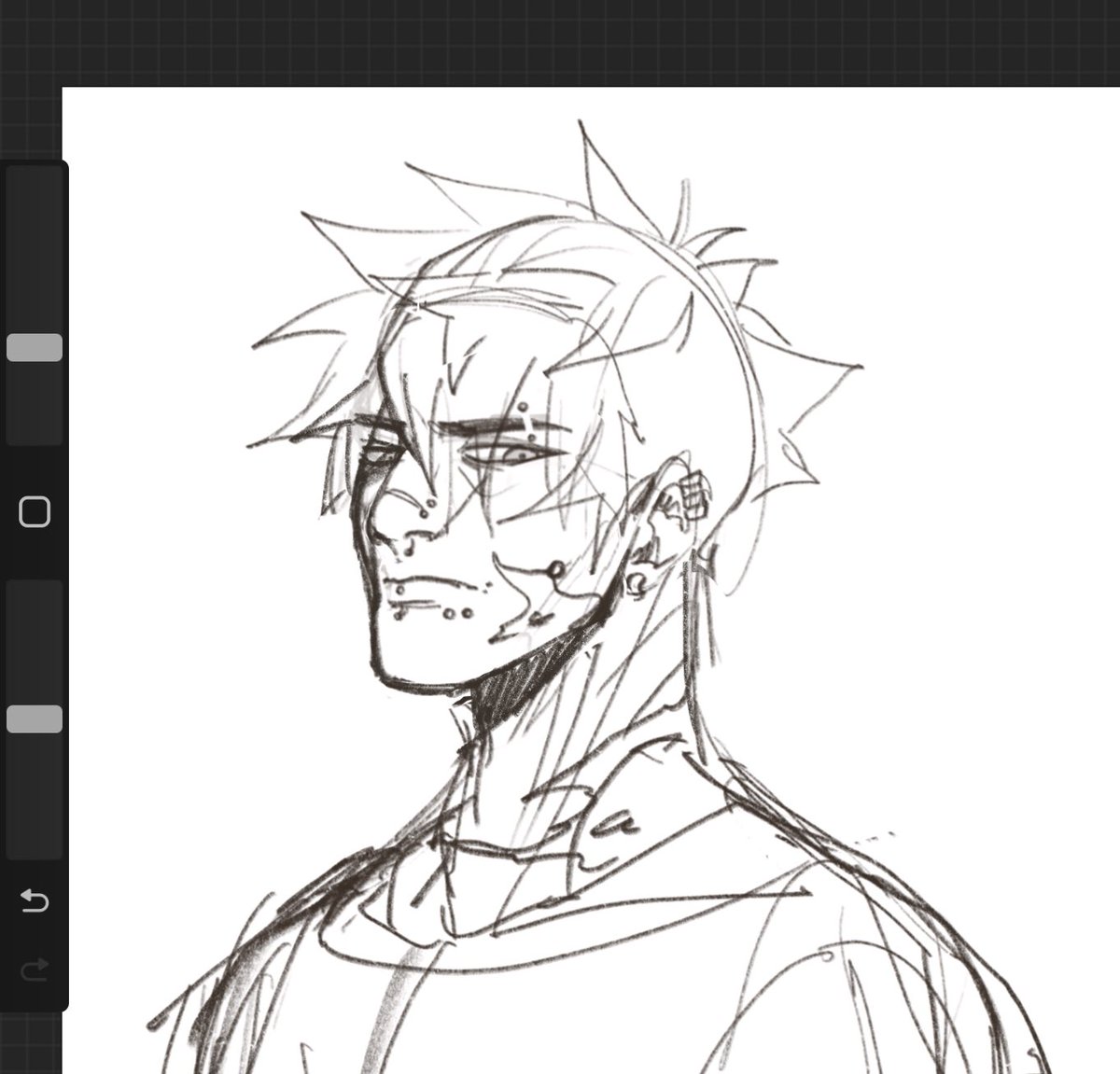 drawing quirkless au again bc its been SO long since i last did!! sneak peek 