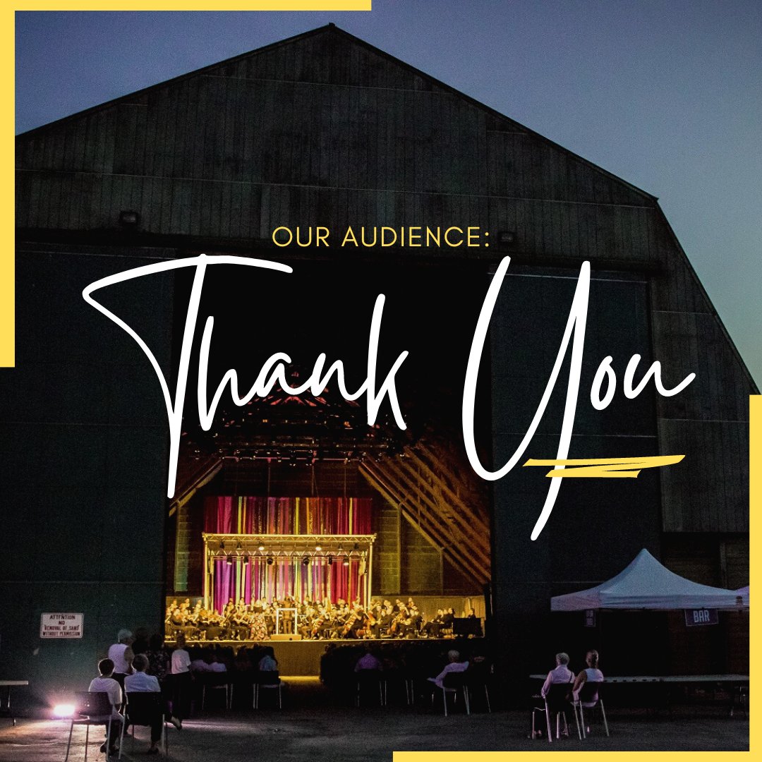 Finally, we want to thank YOU, our amazing audience, for making our return to the stage a great success. We could not have done this without you! We hope to see you again next year.