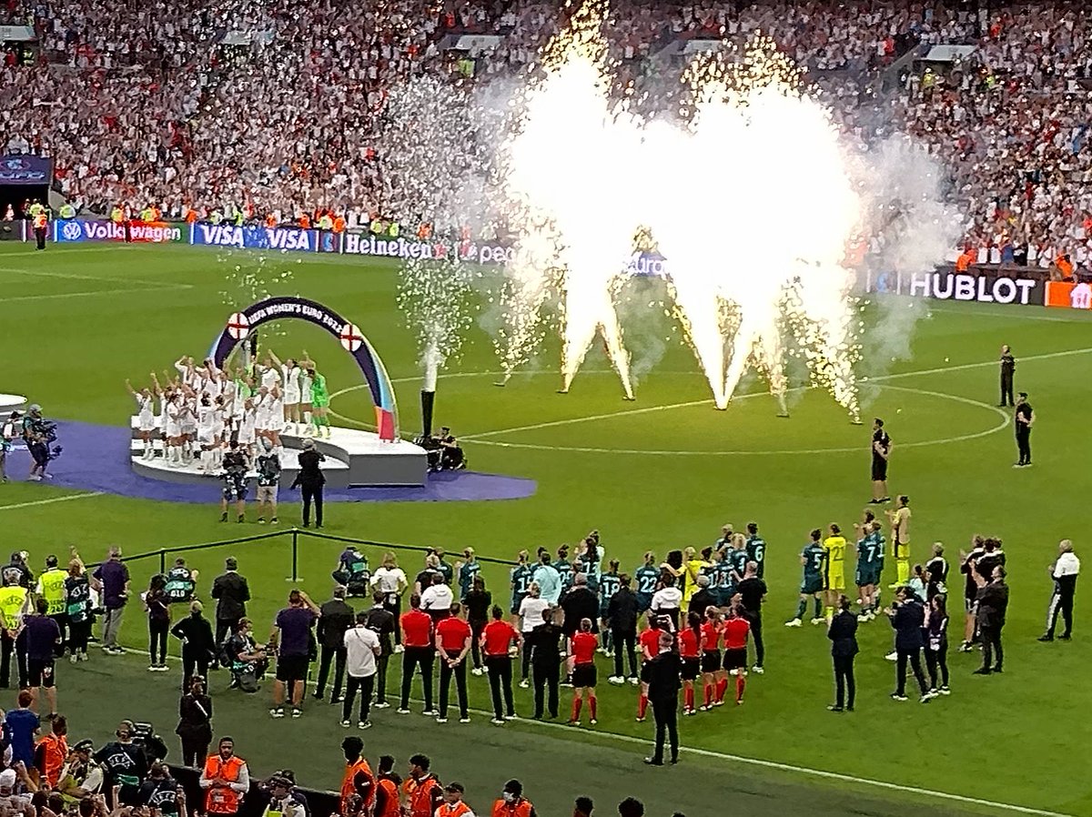 Ok, that was really bloody cool #euro2022final 🥰