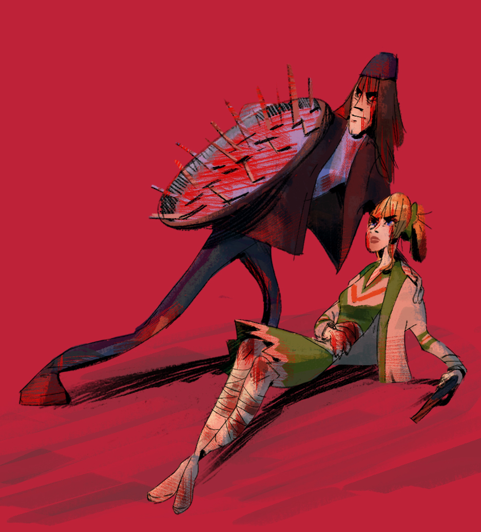 caapsart's tweet photo. its sad they didn't let #Eddissy to be battle buddies. 
#StrangerThings4 #EDDIEMUNSON #ChrissyCunningham #HellCheer #characterdesign https://t.co/mLIJdZURkt
