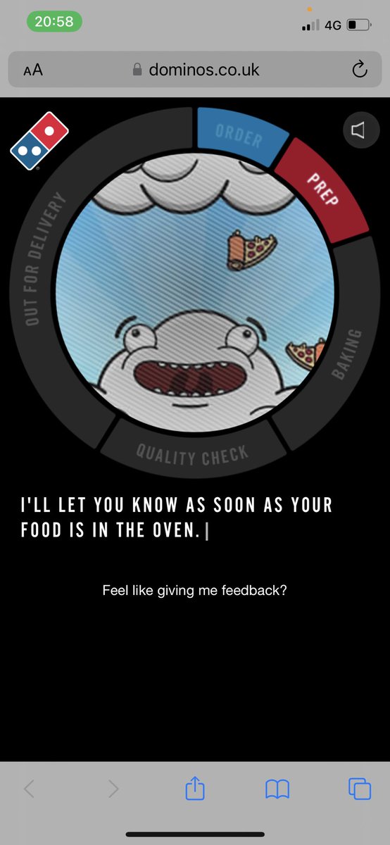 ChickJade1's tweet photo. @Dominos_UK my pizza has been in prep for an hour! The store aren’t answering!! https://t.co/8YMPMHrcJO