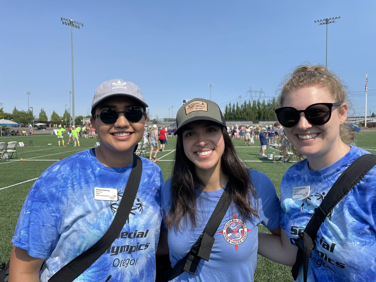PacUAthleticTr's tweet photo. Great job by the @PacUAthleticTr students who provided the medical coverage for the Special Olympic events this weekend. #nwata #d10nwata #GoBoxers https://t.co/SWdtvI3jHH