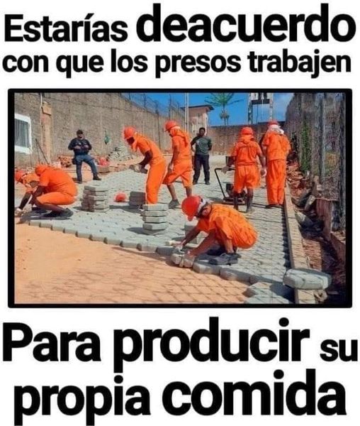 TE PREGUNTO..... ?

UN DATO:  
Con el gobierno de Marcos Pérez Jiménez los presos trabajaban, fueron los que ayudaron a construir las autopistas con las que hoy cuenta Venezuela.
