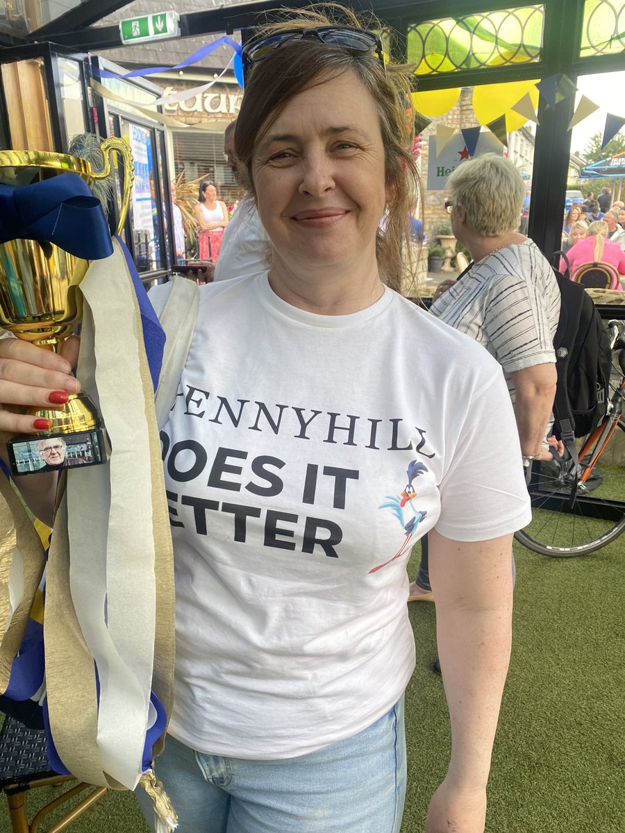 Cycletron2022 winner <a href="/PennyhillPubLuc/">Pennyhill Pub Lucan</a>  well done Louise and team.