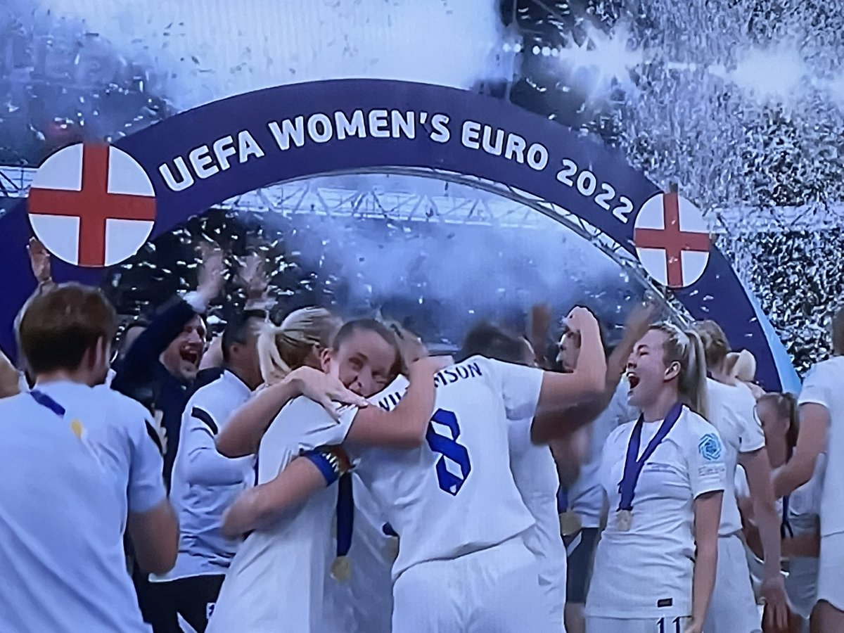 Congratulations!!! #WEuro2022Final #ItsComingHome