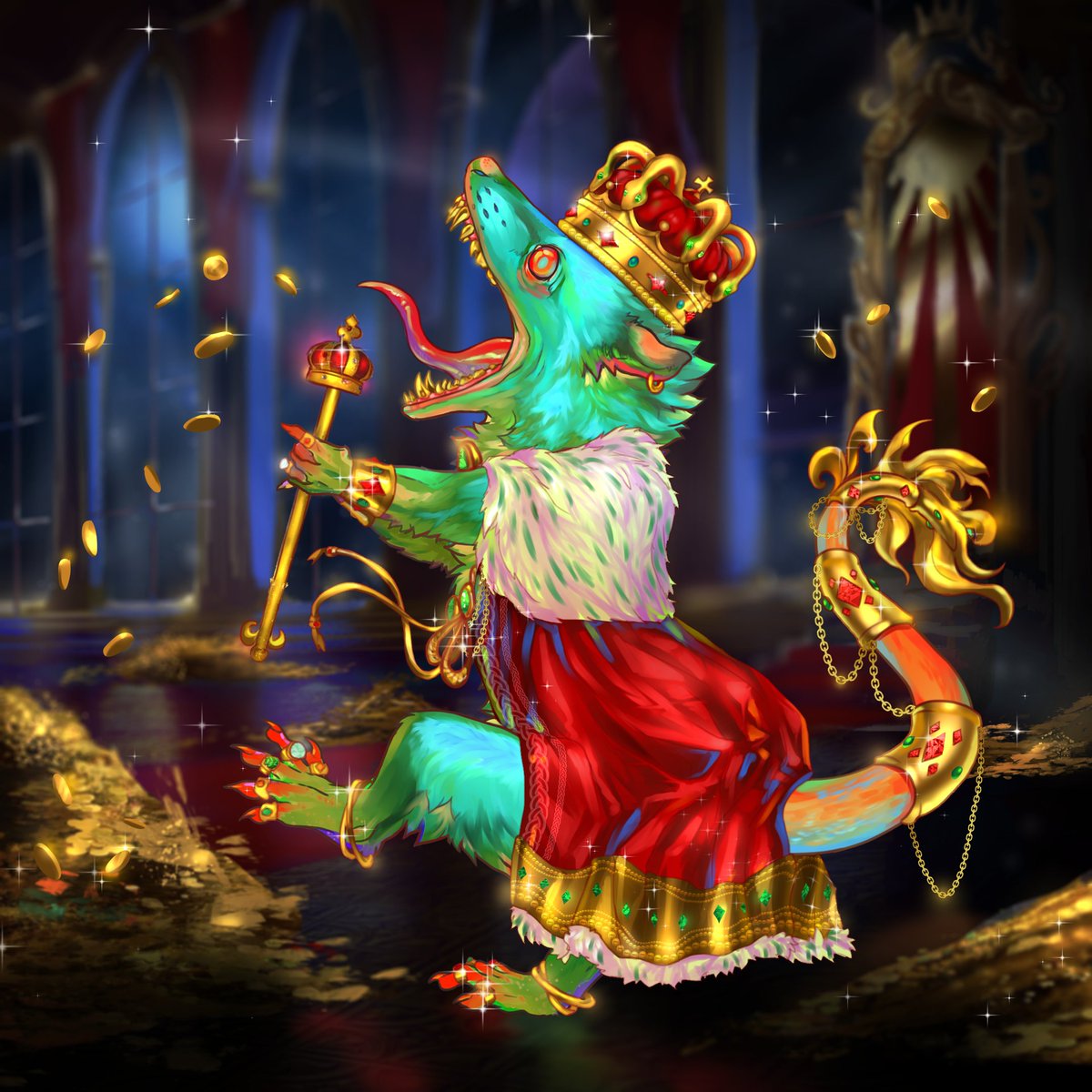 There is only one King of the Collection and he has finally arrived!

ƈօʍɛ քʟǟʏ քօֆֆʊʍ աɨȶɦ ʊֆ! 

discord.com/invite/NKRcjce…

#OhPossum #MintingSoon #Synthwave #Music #NFTs #NFTCommunity #ScifiArt #SneakPeek #WomanInNFTs