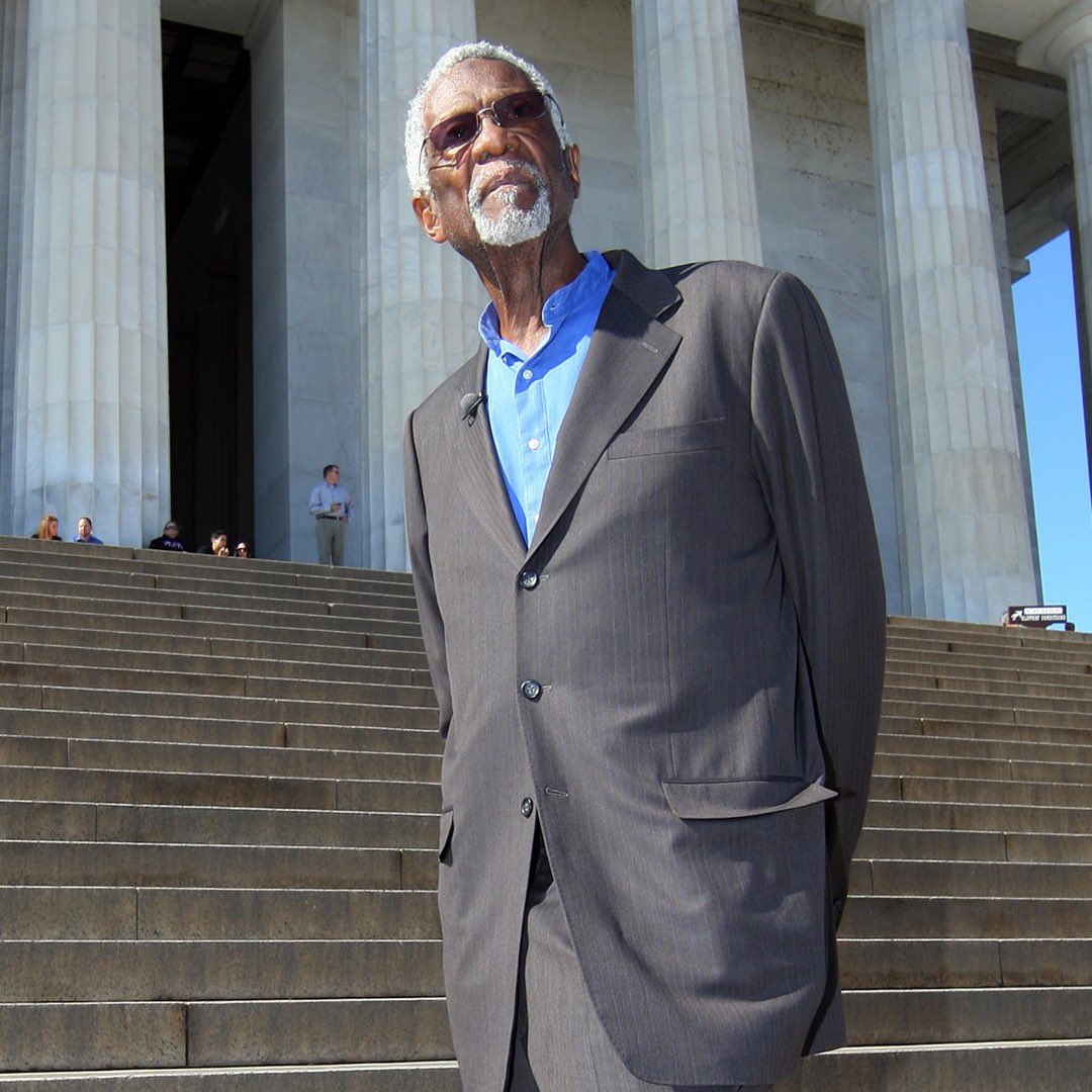 WashWizards's tweet photo. A true champion in every way, on and off the court.

Rest in peace, Bill Russell. https://t.co/cpm5KSte7N