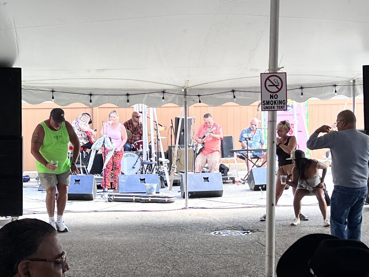 PierogiFest's tweet photo. Fifty-One Lincoln Band is rocking out the Beer Garden and will be back after a short break🎸 https://t.co/zwjlswlRW7