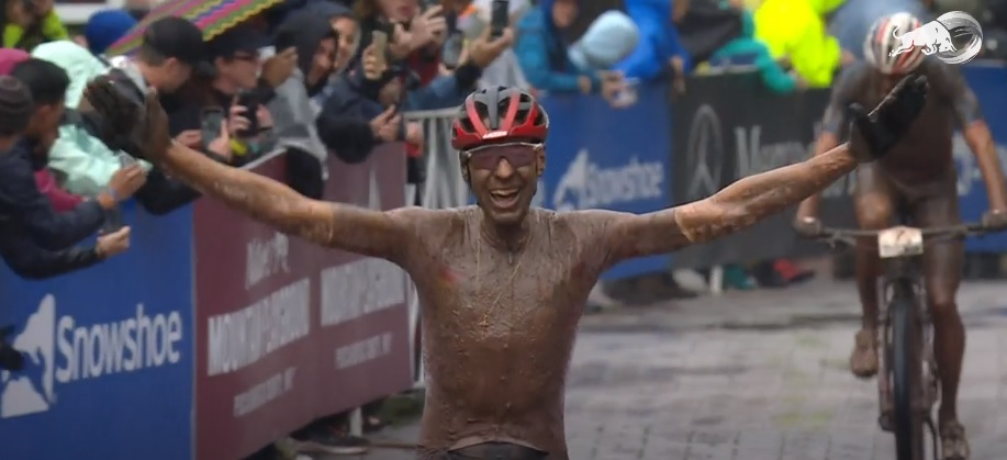 solobici_es's tweet photo. HISTÓRICO!!! @Valeromtb consigue su 1ª victoria en la Copa del Mundo de MTB. Desde 2010 ningún biker español había ganado en la máxima competición del MTB. Y todo tras una remontada colosal... https://t.co/cdq6QChjHX