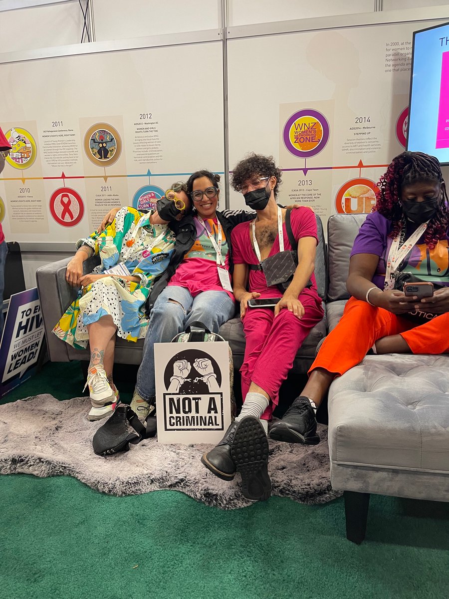 Women Living with #HIV  who breastfeed are not criminals. #badlaws #AIDS2022 <a href="/gnpplus/">GNP+</a> <a href="/ICWEastAfrica/">ICWEAAt20</a> @ICW_Global <a href="/carueh2/">carueh</a> <a href="/marianalaiacono/">mariana iacono</a>