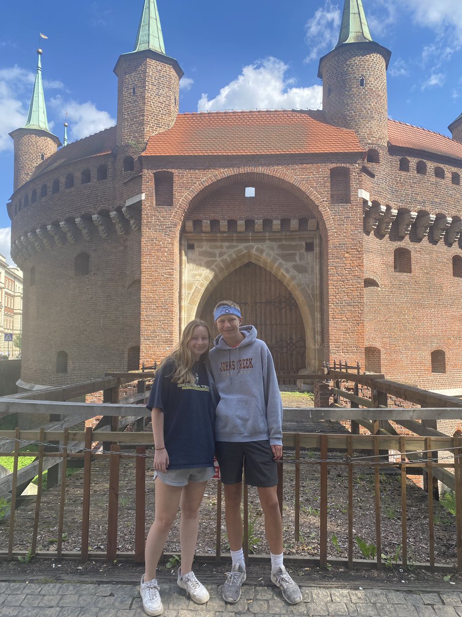 I had some fun family adventures this summer (pre-dash 🐬) to Greece and Poland! Ready for a new school year feeling refreshed! <a href="/DolvinES/">Dolvin ES</a>  #DolvIncredible