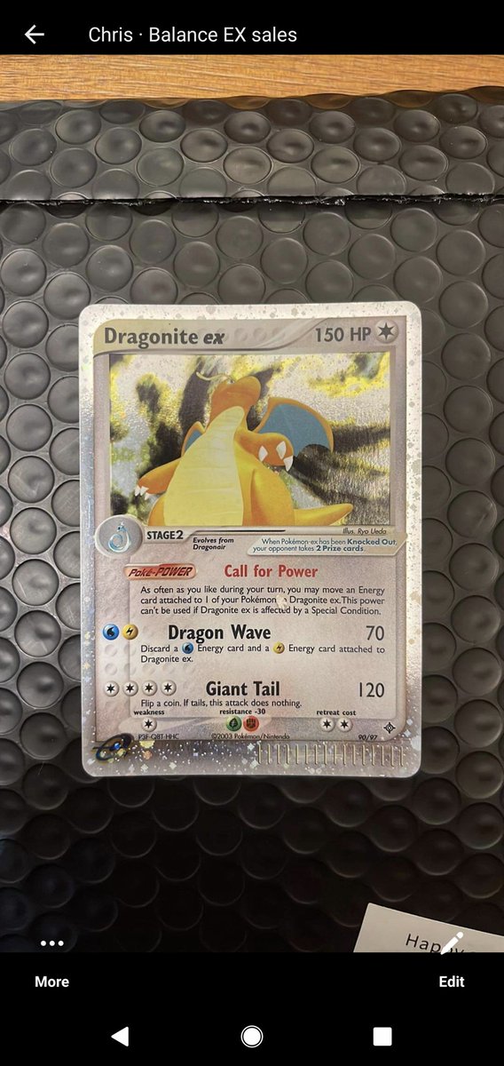 riftziTV's tweet photo. @NadoBros_TCG Big time Dragonite fan here so this is my fav https://t.co/fPbQDCAxXv