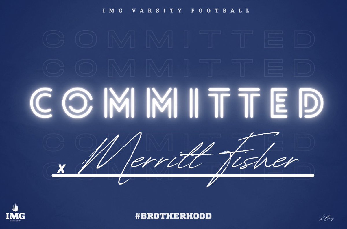Merritt Fisher QB (@merritt_fisher7) on Twitter photo Excited to be taking a gap year from <a href="/PhillipsExeter/">Phillips Exeter</a> this season to elevate my QB training at <a href="/IMGAFootball/">IMG Academy Football</a> and will return to <a href="/PEAFootball/">ExeterFootball</a> next year as a reclassified junior in the C/O of 2025. Thank you @CoachChris_D <a href="/CoachKyleBrey/">Kyle Brey</a> <a href="/CoachV1781/">Coach Voulgaris</a> and the rest of my coaching staff. Excited to be taking a gap year from <a href="/PhillipsExeter/">Phillips Exeter</a> this season to elevate my QB training at <a href="/IMGAFootball/">IMG Academy Football</a> and will return to <a href="/PEAFootball/">ExeterFootball</a> next year as a reclassified junior in the C/O of 2025. Thank you @CoachChris_D <a href="/CoachKyleBrey/">Kyle Brey</a> <a href="/CoachV1781/">Coach Voulgaris</a> and the rest of my coaching staff.