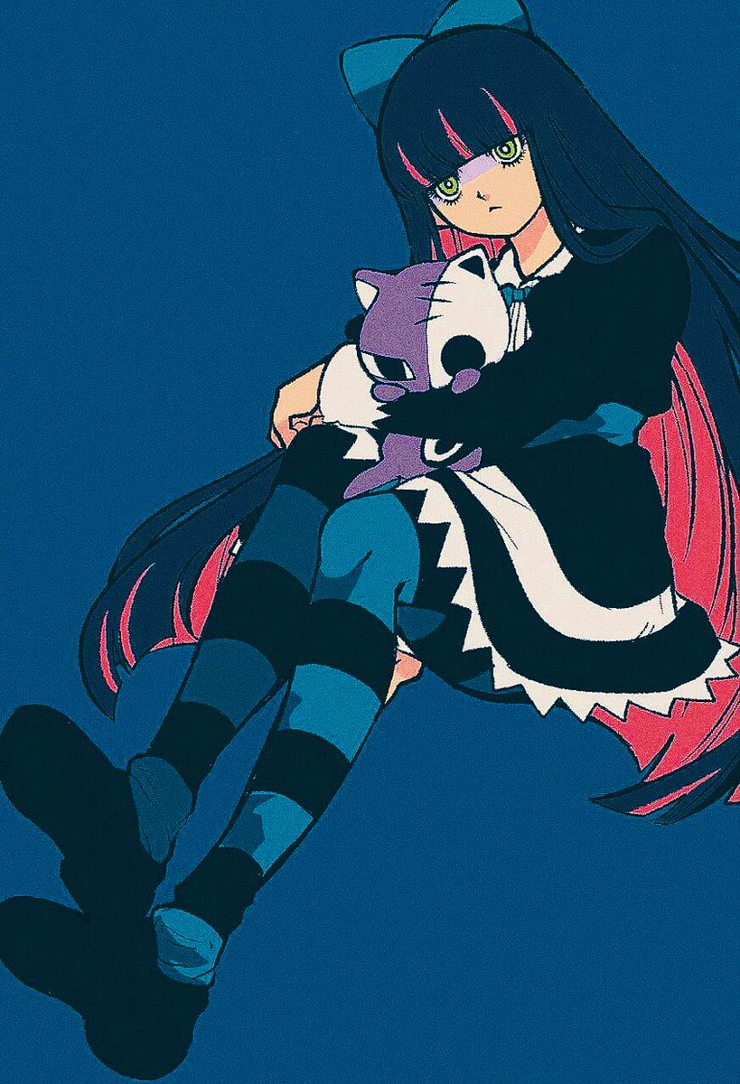 Metamoregnant's tweet photo. ¡Ven y sígueme diariamente:D! #waifu #animegirl #AnimeArt #arte #ilustration #Stocking https://t.co/wY4uR91G6W