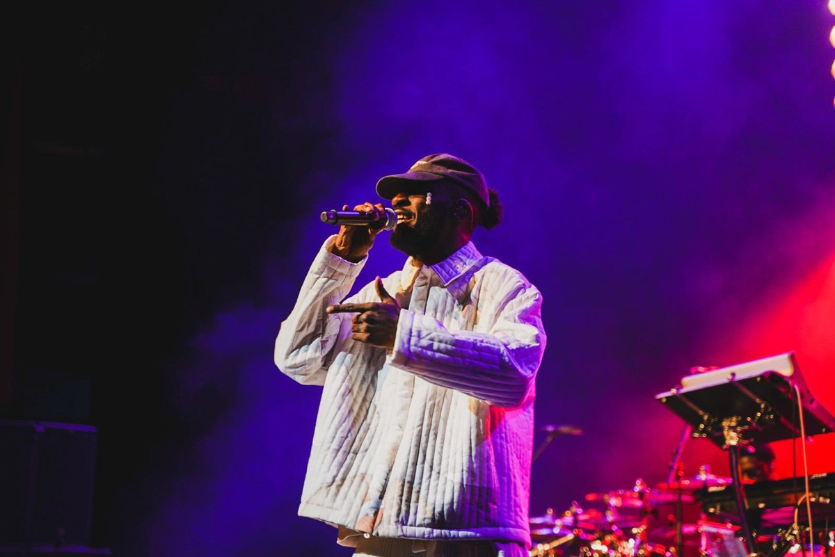 LIMFestival's tweet photo. The incredible @KojeyRadical on stage now for #LIMF2022 @MandSBankArena ๐๐ฅ https://t.co/N1ktyuESDH
