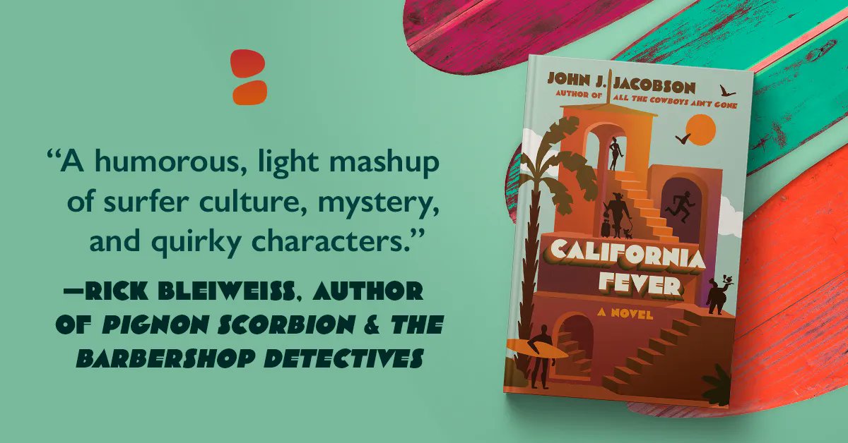 BlackstoneAudio's tweet photo. When it comes to radical #mustreads, we’re taking a page from #PIGNONSCORBIONANDTHEBARBERSHOPDETECTIVES author (and Blackstone’s very own) @rickbleiweiss for #CALIFORNIAFEVER by @jjacobsonwrites!
Launching Tuesday, AUGUST 2!
🏄♂️Learn more + preorder: https://t.co/ECfv69RdoJ https://t.co/aZI3kisoBQ