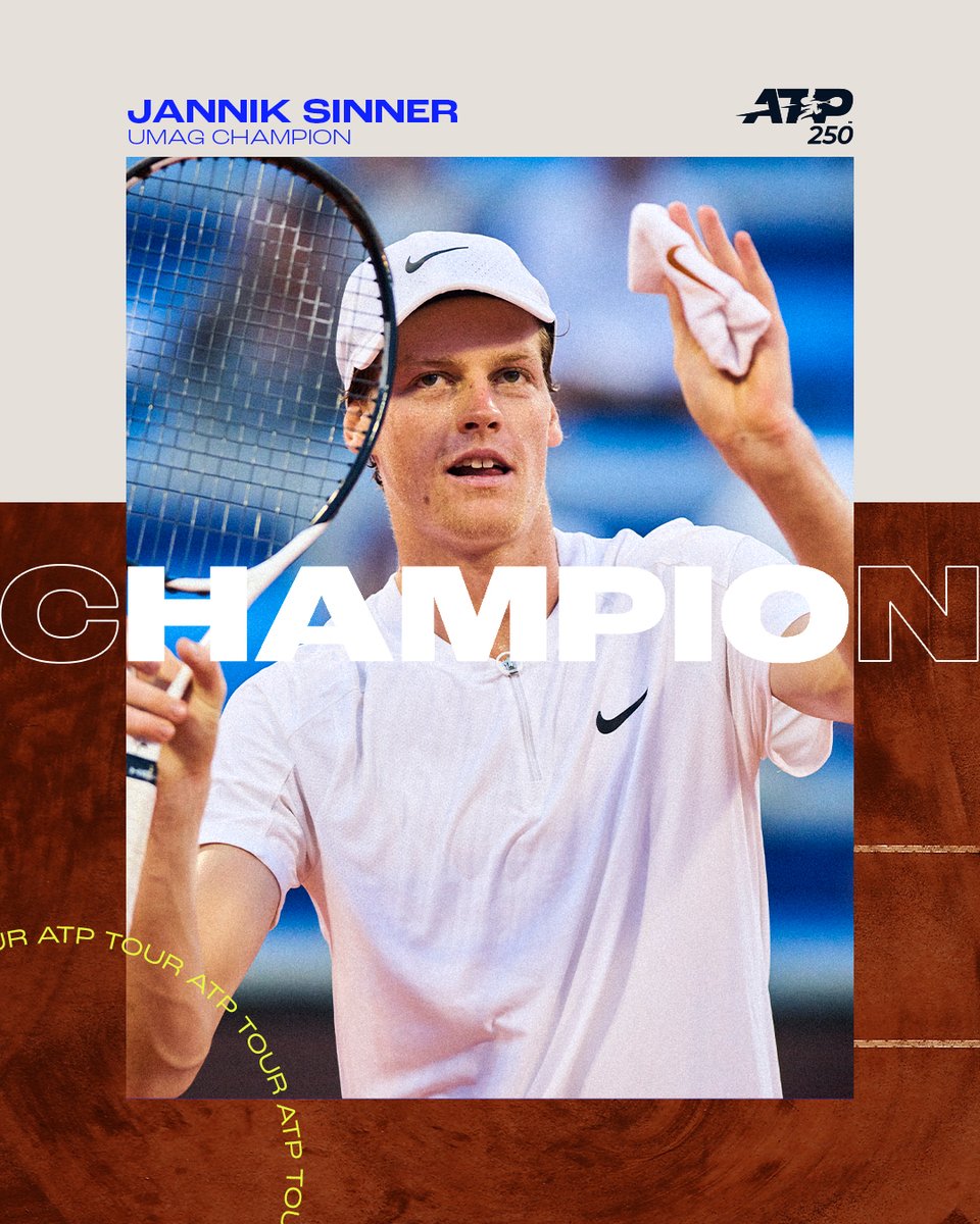 ATPTour_ES's tweet photo. ¡CAMPEÓN!

🇮🇹 @janniksin supera a Alcaraz 6-7, 6-1, 6-1 y conquista el del @CroatiaOpenUmag. https://t.co/IFMloN2rlc