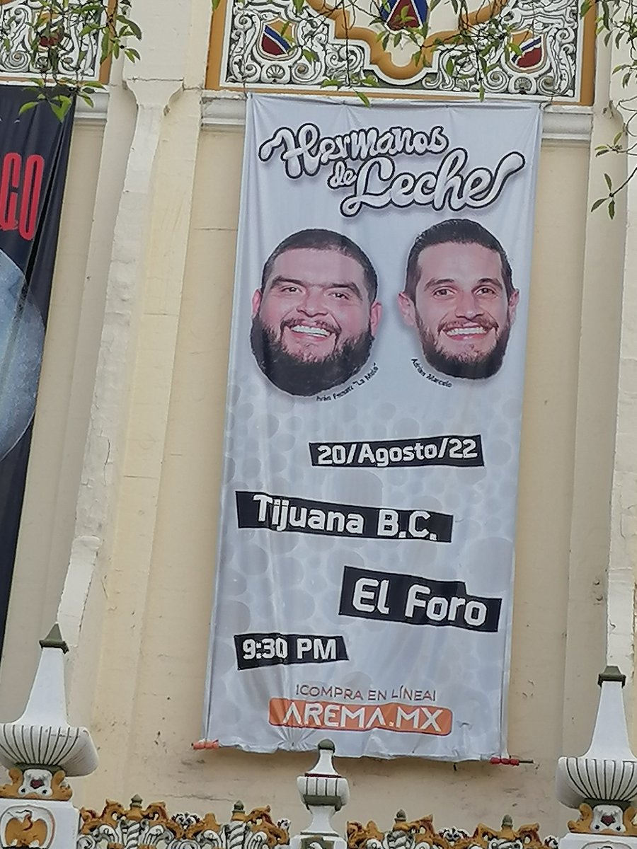 jlchelizz's tweet photo. De visita en Tijuana y me entero que acá van a andar los hermanos de leche... @lamolechida @adrianm10 los veo en Monterrey en Pabellón M no coincidimos en tijuana https://t.co/s4dDspwdLX