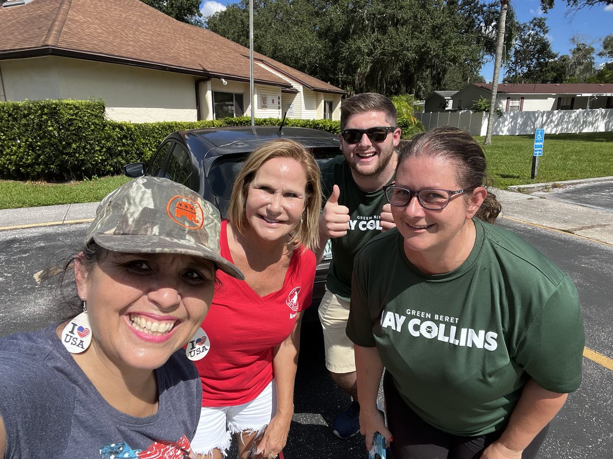 RosiePaulsen's tweet photo. Where’s Rosie?
The “Spanish & PAC” troops where deployed in Town & Country.
We will paint this town #RED #LeadRigh https://t.co/Bq44OgeFO6