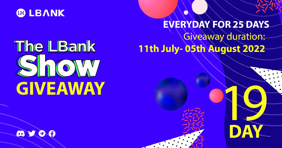 LBank_Exchange's tweet photo. Day 19 🇮🇳!
⭐️If you are in India & coming to our show here’s a great opportunity to win ₹2000 INR every day!
☑️To enter:
1⃣ Follow @LbankIndia
2⃣ Retweet & @ 2 friends
3⃣ Enter: https://t.co/ypx7zbdy6X
#TheLBankShow #LBankShow #LBankIndia #India #Airdrops https://t.co/b0uit9qJbQ