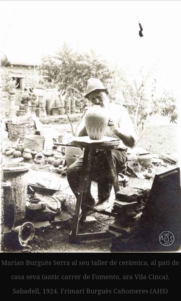 TalDiaComAvui de 1851 va néixer Marian Burguès i Serra. Ceramista, lliurepensador, anarquista, republicà d'esquerres i catalanista historiadesabadell.com/2015/06/16/bur…