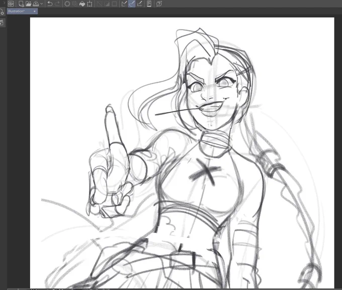 working on some jinx fanart 💖 