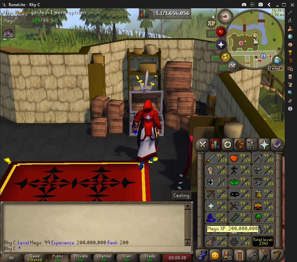 c_osrs's tweet image. 200m Magic 🪄