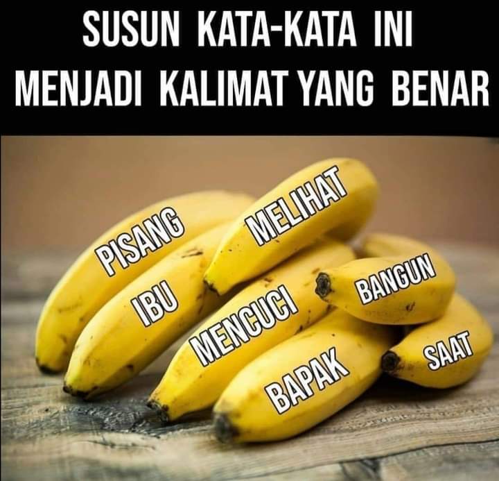arisky419's tweet photo. Coba susun kata kata ini😂😝 https://t.co/BDiWoa8vGD