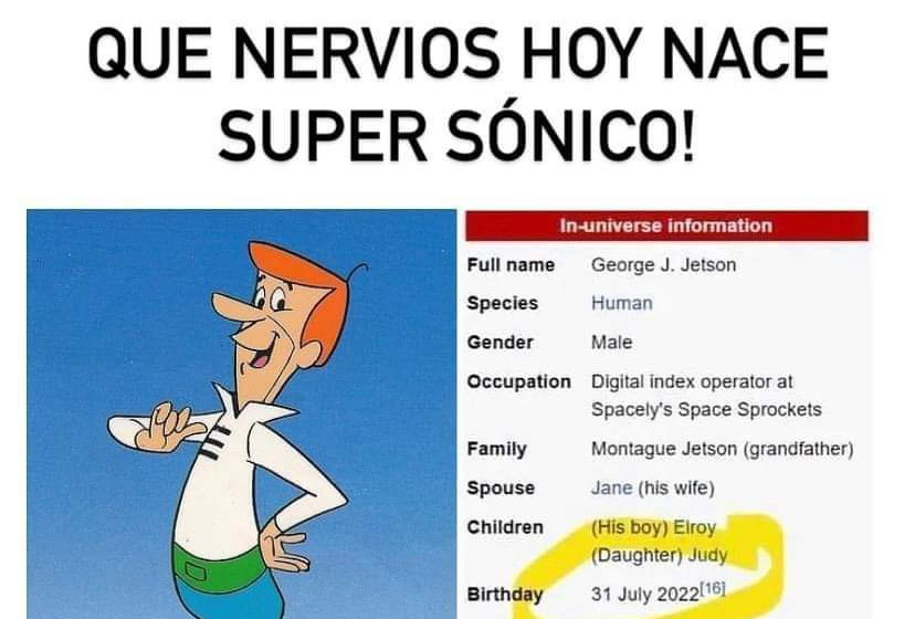 MaluMix901's tweet photo. El futuro nos alcanzó, hoy nace Super Sonico!!! 🤯 https://t.co/3V6wAA8kr0