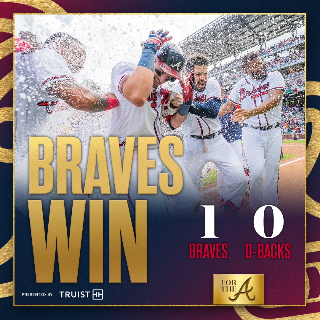 Braves's tweet photo. Break out the brooms! 

@truistnews | #ForTheA https://t.co/PYoQR878Nz
