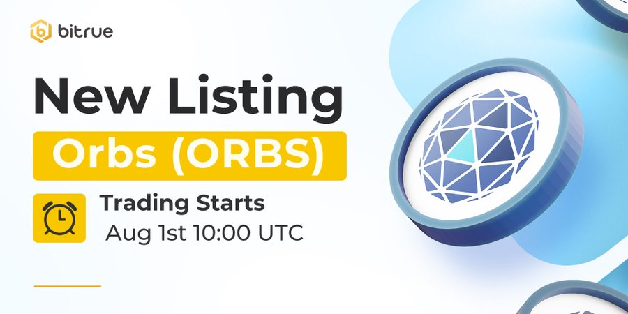 Coin : ORBS
Info : <a href="/orbs_network/">Orbs</a>
Exchange : Bitrue.com/act/kol/landin…
$ORBS #cryptocurrecy