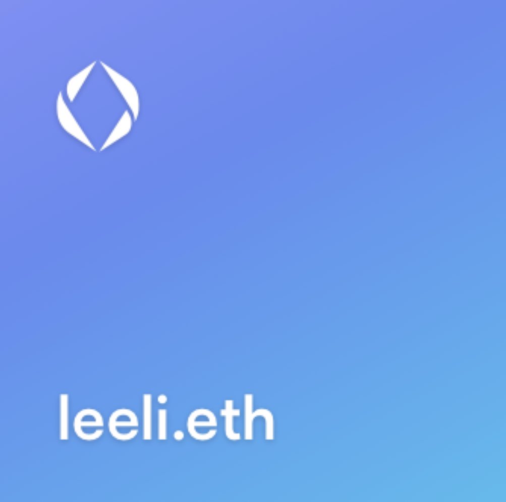 zsWRLD999's tweet photo. ..i like my odds. ๐
Li surname: 104 million people
Lee surname: 2.2 million people
Li forename: 13 million people
Lee forename: 1.2 million people
#Li #Lee #ENS #surname #forename
#web3 #domains #ETH #Crypto https://t.co/nGMr65FLOY