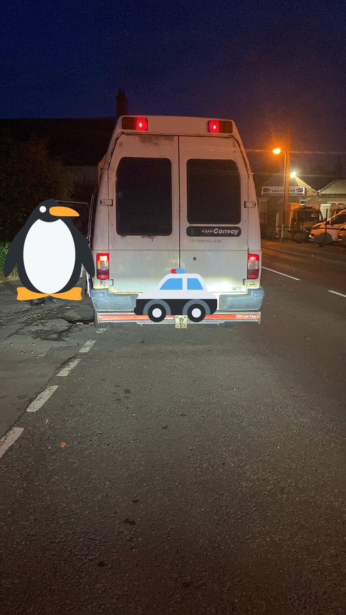 #noinsurnace #nolicence and daughter asleep in the bed of this converted LDV van #seized on the A153 after #RPU officers witnessed erratic driving! #summonsissued #drivetoarrive #shySGTdoesntwanttobeoncamera
