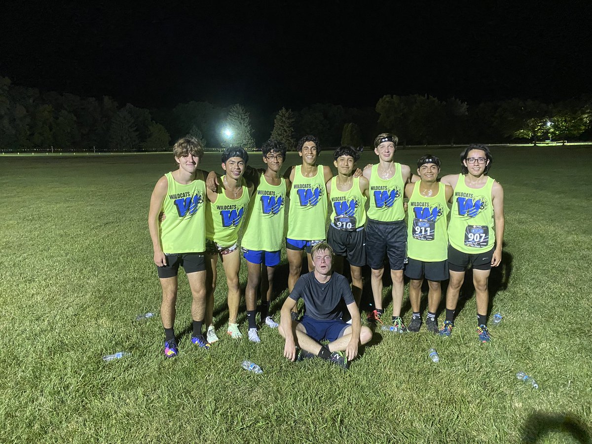 Wheeling_XCTF's tweet photo. Another summer coming to a close At Detwiller in Peoria. Looking forward to the upcoming season. It all begins Aug 8th 7:00 am. @WHSactivities https://t.co/SjKNBWCPxn