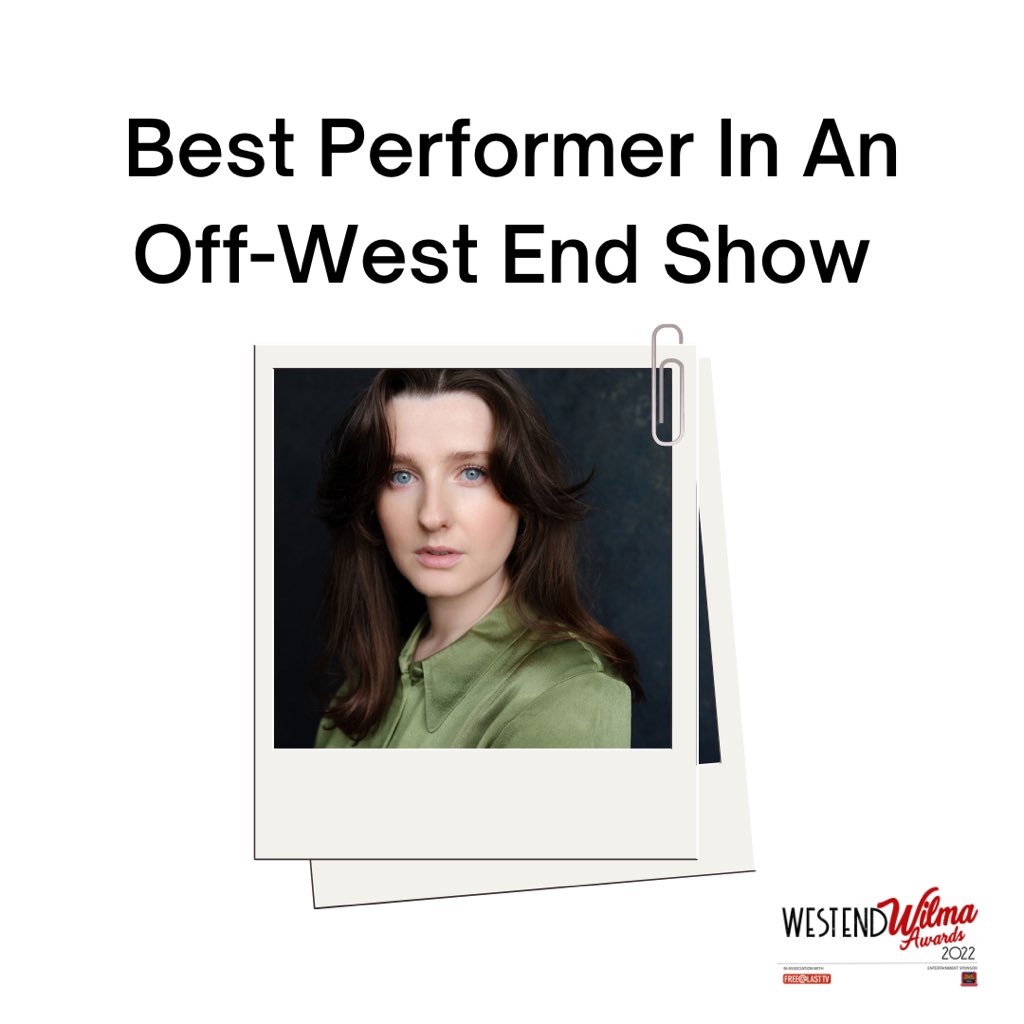 The winner of Best Performer In An Off West End Show is @_AilsaDavidson for <a href="/HeathersMusical/">Heathers the Musical</a> 👏