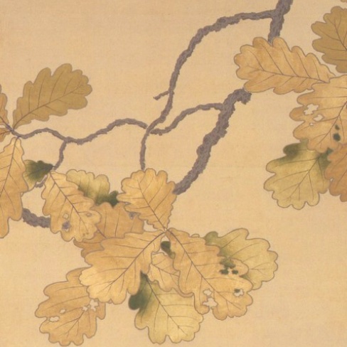 “Kuroki Neko（黒き 猫）”

Hishida Shunsō (菱田 春草, September 21, 1874 – September 16, 1911) was a Japanese painter.