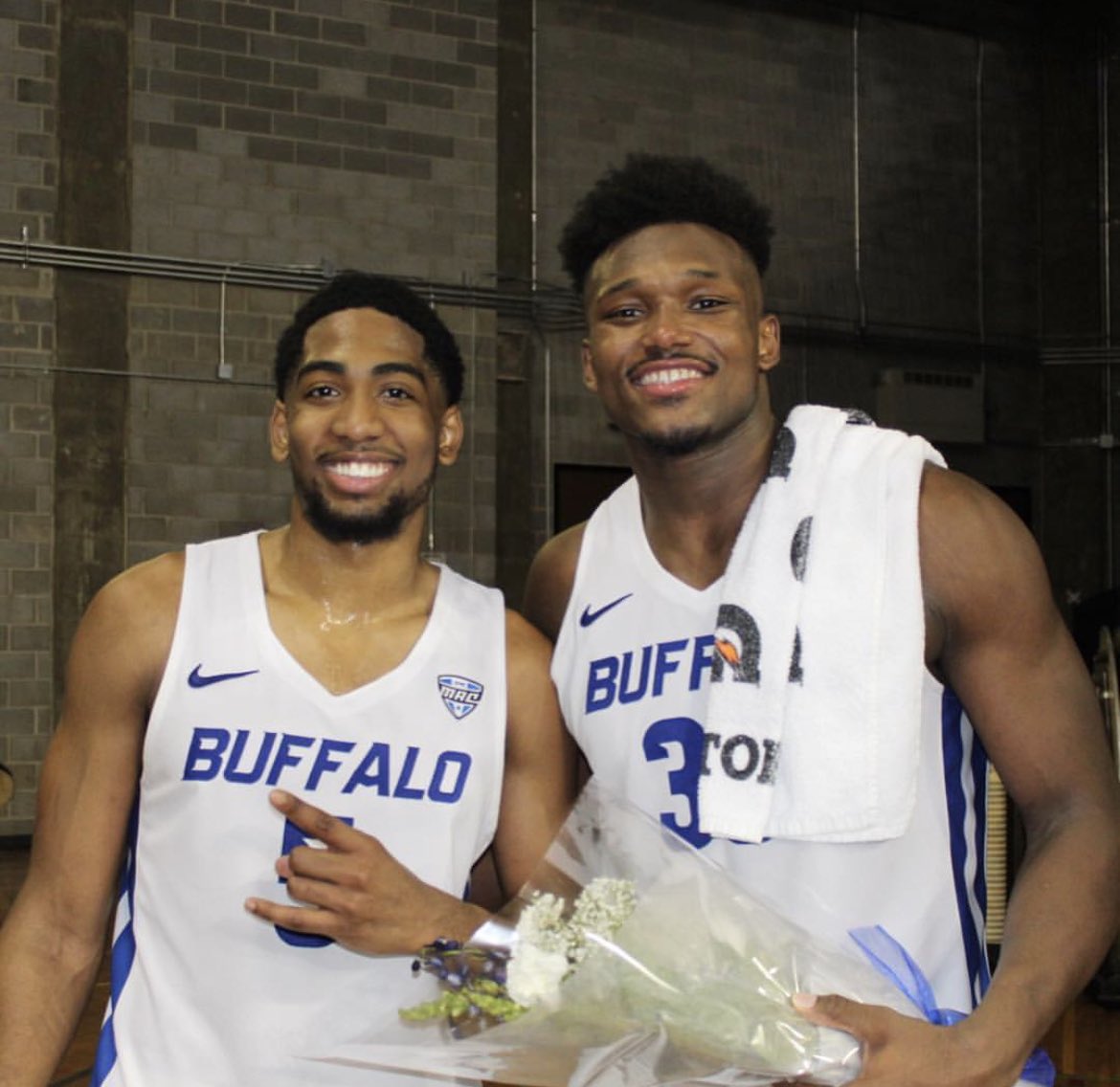 Just so we’re all on the same page, no matter what happens on Tuesday…

#5 and #33 should be hanging in the rafters at Alumni Arena ASAP 🐐