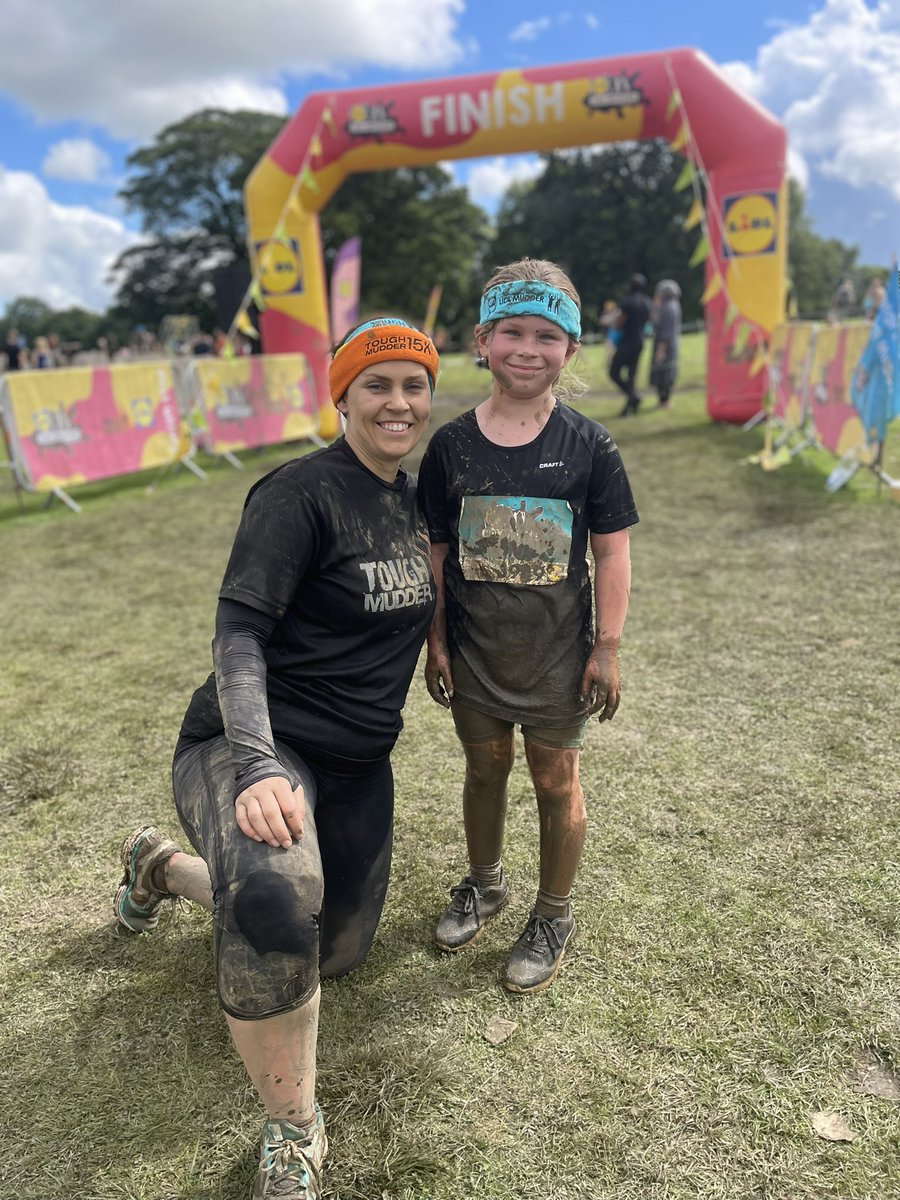 TukeRebecca's tweet photo. Fantastic weekend at #ToughMudder and #LidlMudder yorkshire. Loved every minute well done Em’s you smashed it! https://t.co/ekWEAr2wNb