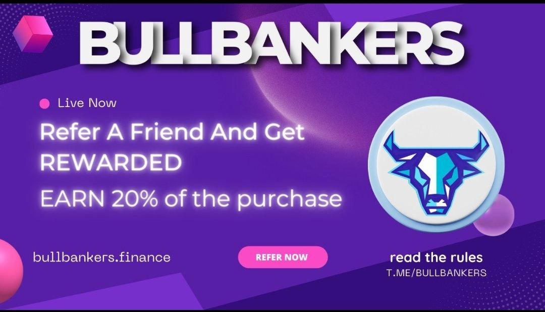BullBankers's tweet photo. 🔥GOOD NEWS🔥

Now you can participate in the largest REFERRAL PROGRAM ever created.  

Indicate a purchase and receive 20% of the amount invested in $BANKERS!

Another product for our community participate!

Referral form:
👇👇👇👇👇👇👇👇👇👇

https://t.co/3C3936l8Q0 https://t.co/h02Gcw7sNF