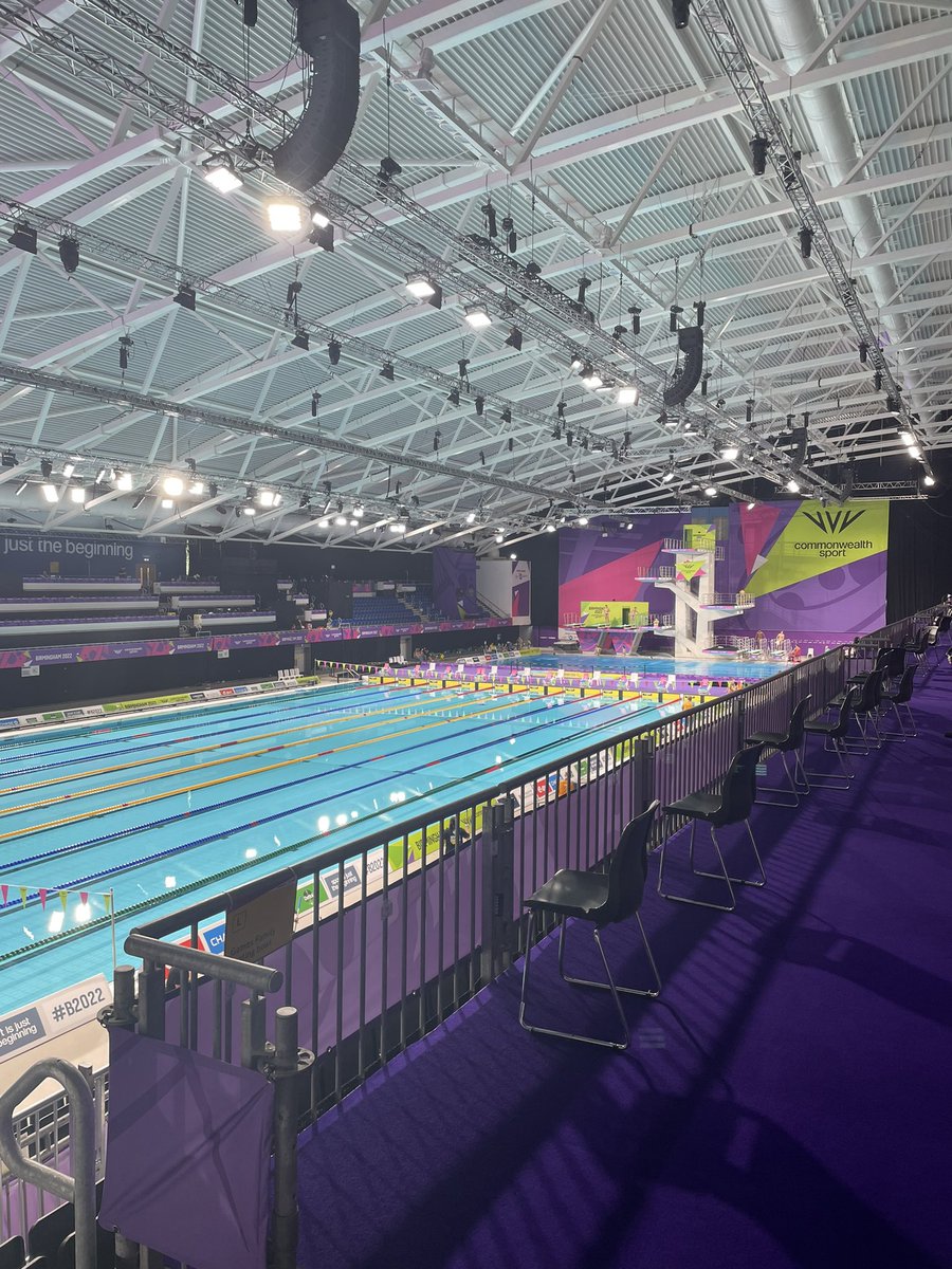 Managed to visit some venues today with <a href="/wmasNathanH/">Nathan Hudson MBA</a> , great to catch up with <a href="/OFFICIALWMAS/">West Midlands Ambulance Service #HelpUsHelpYou</a> crews and hear some positive feedback #b2022 #b2022boxing #swimming