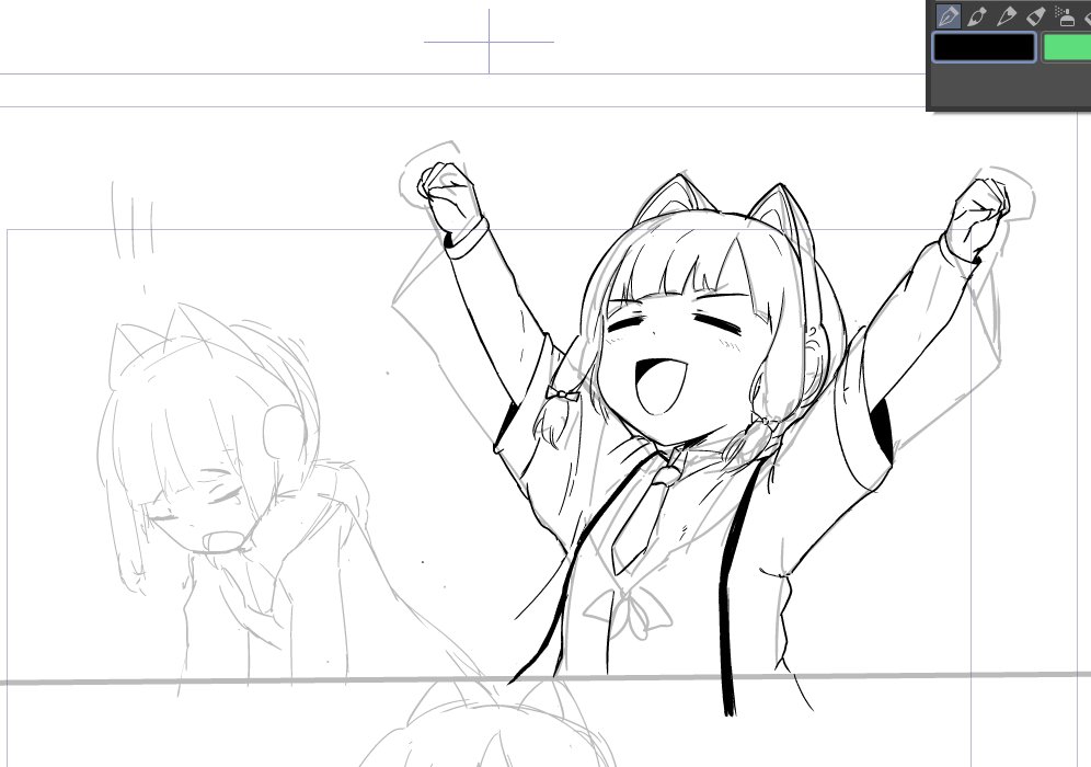 3億年ぶりにまじめに漫画描き始めた

ミドモモは初めて描くけど服のコスト半端ねぇ… 