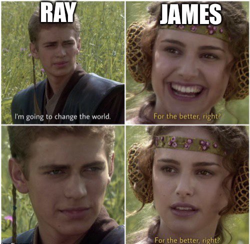 JackedUpReview's tweet photo. @WhoWouldWinShow When Ray has other plans, you know the world is in jeopardy!

#whowouldwin #podcast #memes #rayiswrong #jamesisright #ohdear #weareintrouble #starwars #worlddomination https://t.co/5lAH0CZYpz