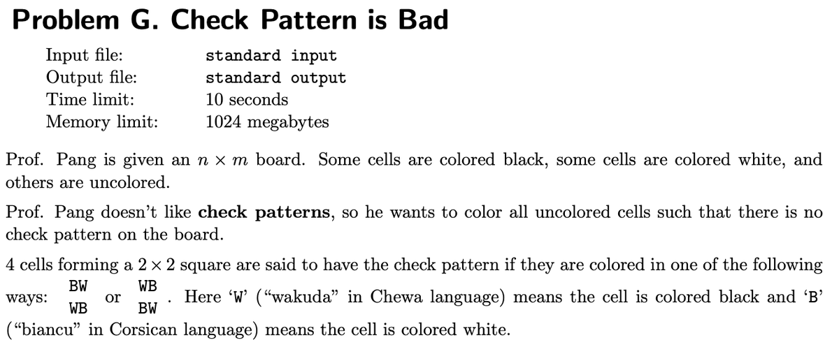 xudyh's tweet image. GP of China is just finished. I&apos;m the author of ABCDGHL, developer of KM.

Congratulations on japan25 winning the contest and japan02 solving 11 in the testing contest.

And another two puzzle-themed problems in the problemset, which are solved very early in the testing contest.
